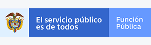 Logo del Departamento Administrativo de la Función Pública – El servicio público es de todos.